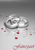 Bague d'alliance et amour &eacute;ternel